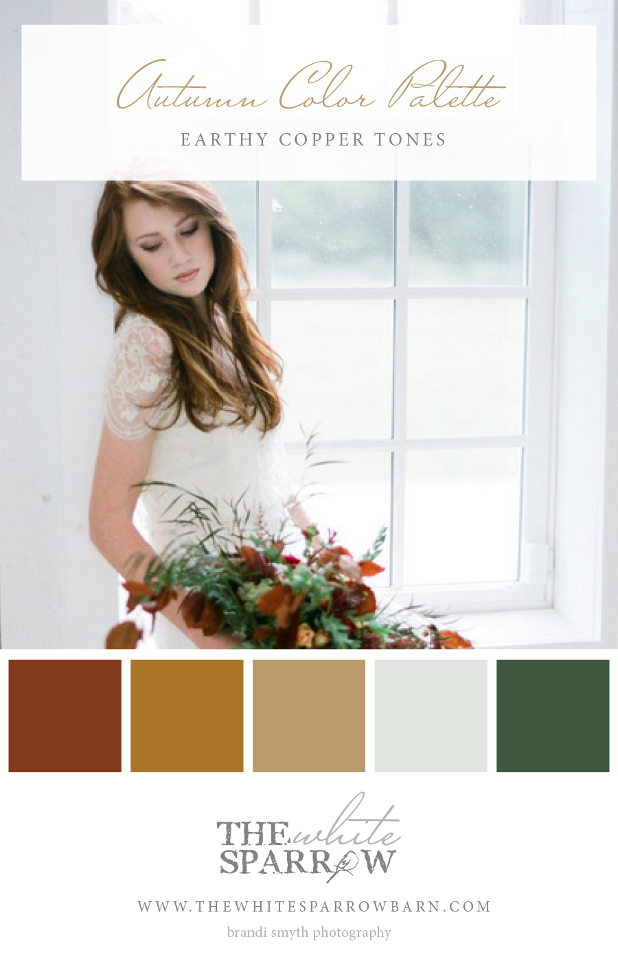 Wedding Venue Dallas | The White Sparrow Barn: Fall Color Palettes